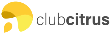 logo club citrus light background